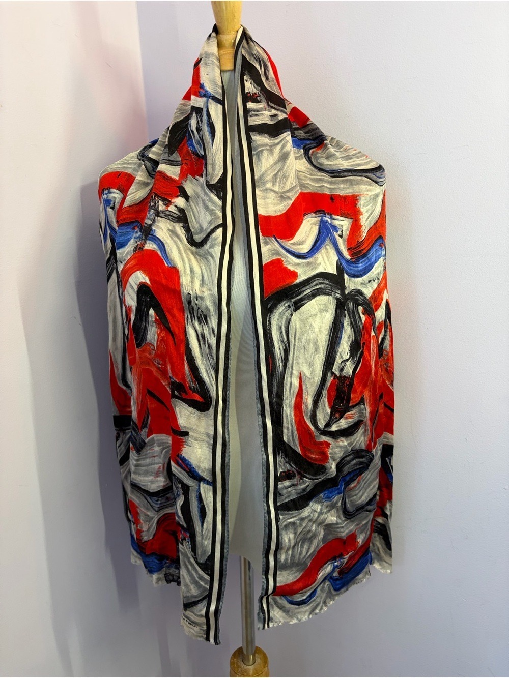 Vintage Albert Nipon Silk Scarf